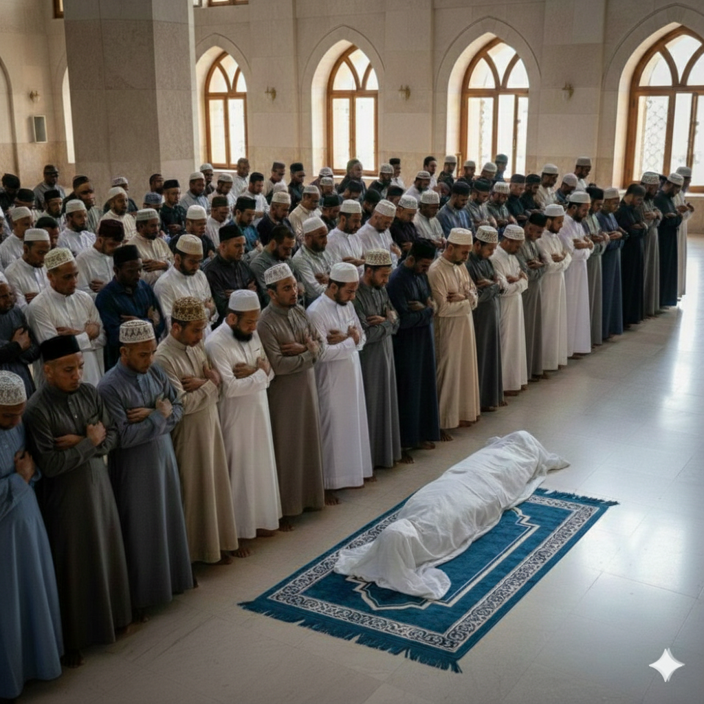 Prière funéraire musulmane Salat al-Janaza